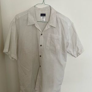 White Patagonia Button Down